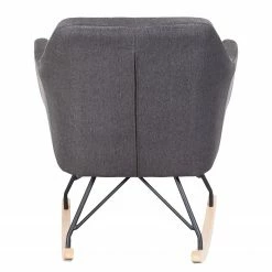 Mørteens Schaukelstuhl Leedy - Webstoff / Buche massiv - Dunkelgrau / Buche 13 Mørteens Schaukelstuhl Leedy - Webstoff / Buche massiv - Dunkelgrau / Buche -Wohnzimmermöbel boutique en ligne 1000123856 181030 16260764 GALLERYIMAGES P000000001000123856