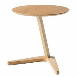 Wohnzimmermöbel boutique en ligne 45 Mørteens Beistelltisch Chicky - Gummibaum teilmassiv - Eiche