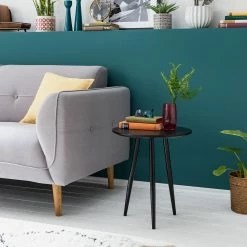 Mørteens Beistelltisch Kitt S - Eiche Dekor Schwarz / Schwarz -Wohnzimmermöbel boutique en ligne 1000125125 190315 09501500005 MOOD GALLERYIMAGES P000000001000125125 mood