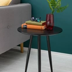 Mørteens Beistelltisch Kitt S - Eiche Dekor Schwarz / Schwarz -Wohnzimmermöbel boutique en ligne 1000125125 190315 09501500006 GALLERYIMAGES P000000001000125125