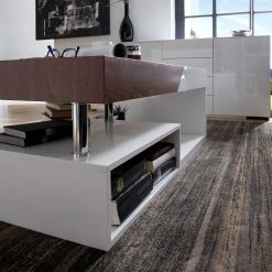 Fredriks Couchtisch Smithers - Walnuss Dekor / Hochglanz Weiß -Wohnzimmermöbel boutique en ligne 1000125747 181116 08371407 GALLERYIMAGES P000000001000125747