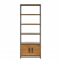 Ars manufacti Regal Woodson IV - Akazie massiv / Eisen - Akazie Hellbraun -Wohnzimmermöbel boutique en ligne 1000125843 191112 10032900117 DETAILS P000000001000125843