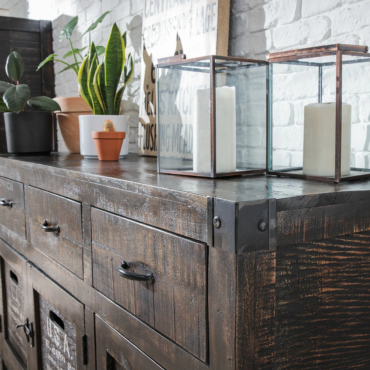 Ars manufacti Sideboard Keyport II - Mango massiv 13 Ars manufacti Sideboard Keyport II - Mango massiv – Bild 13