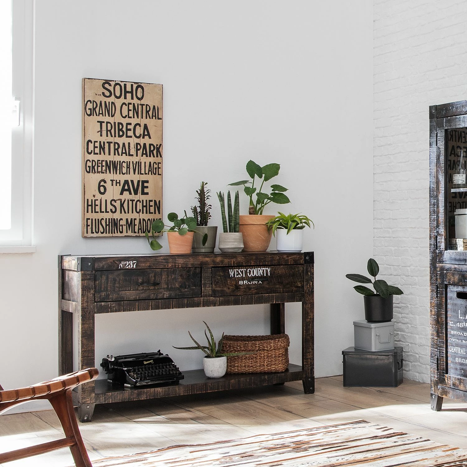 Ars manufacti Konsolentisch Keyport - Mango massiv 2 Ars manufacti Konsolentisch Keyport - Mango massiv – Bild 2