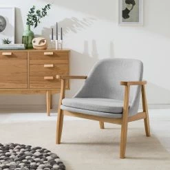 Mørteens Sessel Londo - Webstoff - Lichtgrau -Wohnzimmermöbel boutique en ligne 1000126051 190509 10203500001 MOOD GALLERYIMAGES P000000001000126051 mood