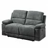 Modoform Sofa Leticia (2-Sitzer) - Mikrofaser - Grau