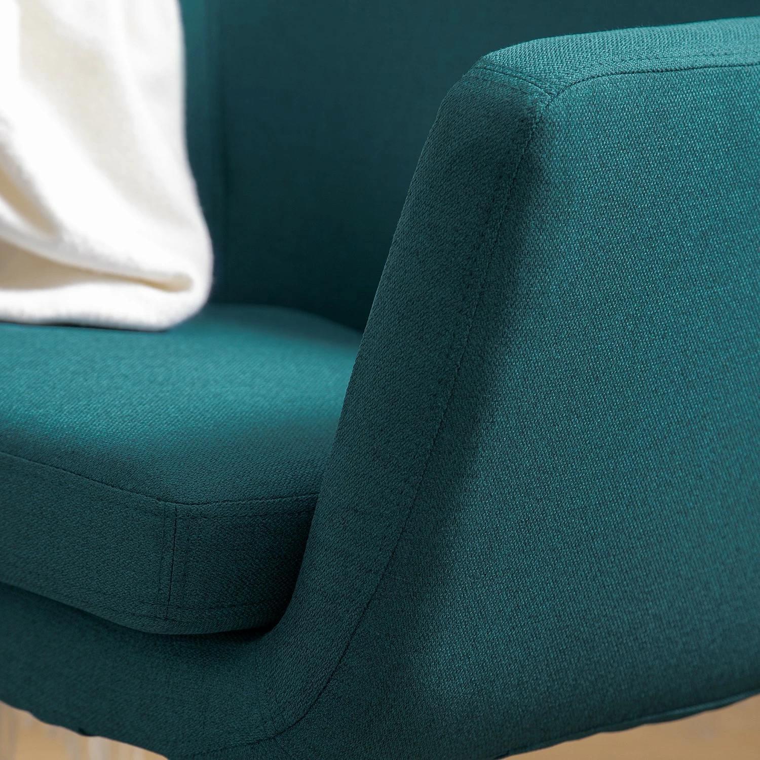 Mørteens Sessel Nicholas - Webstoff - Petrol 13 Mørteens Sessel Nicholas - Webstoff - Petrol – Bild 13