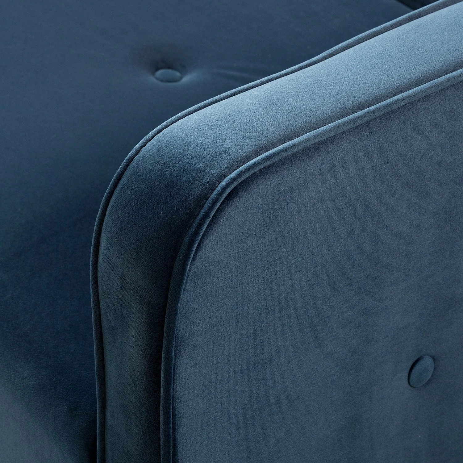 Jack & Alice Schlafsofa Daru I - Samt - Dunkelblau 9 Jack & Alice Schlafsofa Daru I - Samt - Dunkelblau – Bild 9