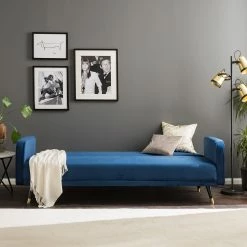 Jack & Alice Schlafsofa Daru I - Samt - Dunkelblau 22 Jack & Alice Schlafsofa Daru I - Samt - Dunkelblau -Wohnzimmermöbel boutique en ligne 1000126913 200514 12274500002 MOOD DETAILS P000000001000126913 mood