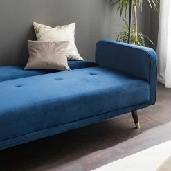 Jack & Alice Schlafsofa Daru I - Samt - Dunkelblau 33 Jack & Alice Schlafsofa Daru I - Samt - Dunkelblau -Wohnzimmermöbel boutique en ligne 1000126913 200514 12274900005 DETAILS P000000001000126913