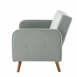 Mørteens Sofa Daru II (2-Sitzer) - Flachgewebe - Lichtgrau -Wohnzimmermöbel boutique en ligne 1000126915 200514 14352000003 DETAILS P000000001000126915