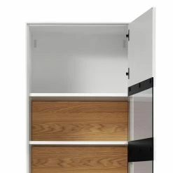 Now! by hülsta Vitrine hülsta now easy - Lack Reinweiß - Türanschlag rechts -Wohnzimmermöbel boutique en ligne 1000127804 180910 14263284 GALLERYIMAGES P000000001000127804