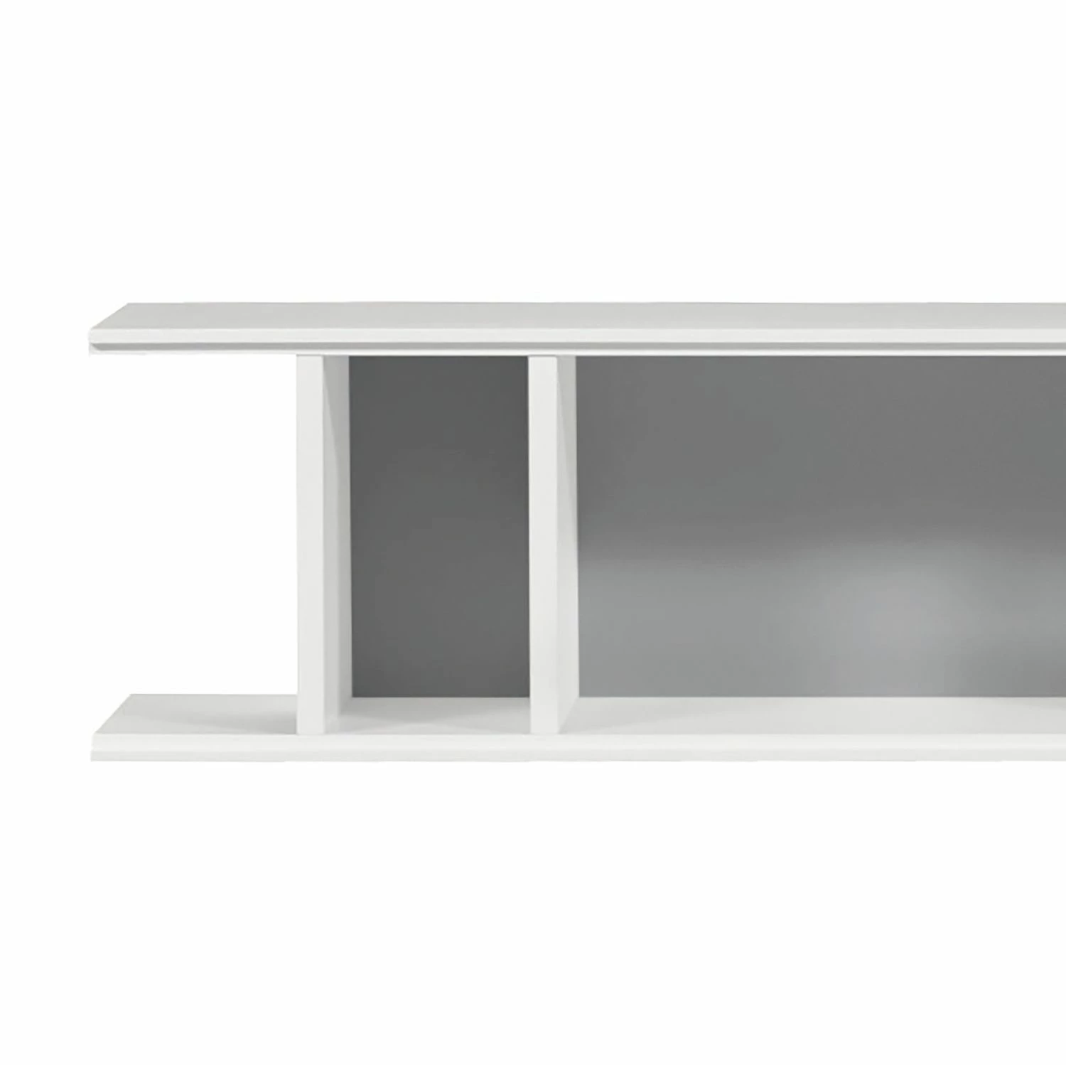 Now! by hülsta Hängeregal hülsta now easy - Lack Reinweiß / Hellgrau 7 Now! by hülsta Hängeregal hülsta now easy - Lack Reinweiß / Hellgrau – Bild 7