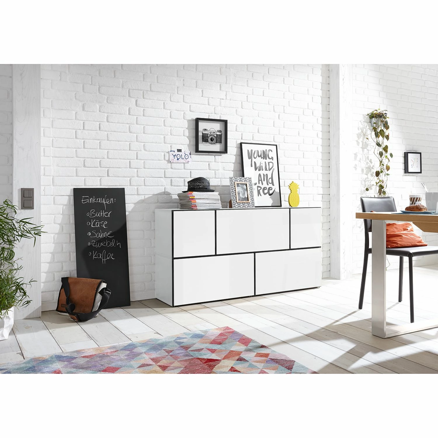 Now! by hülsta Hänge-Designbox hülsta now to go II - Lack Reinweiß / Schneeweiß - 39 x 38 cm 4 Now! by hülsta Hänge-Designbox hülsta now to go II - Lack Reinweiß / Schneeweiß - 39 x 38 cm – Bild 4