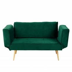 Jack & Alice Schlafsofa Behram II - Samt - Dunkelgrün -Wohnzimmermöbel boutique en ligne 1000127857 190110 15522200111 GALLERYIMAGES P000000001000127857