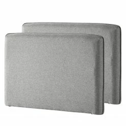 Fredriks Armlehnen Lavara - Webstoff - Lichtgrau