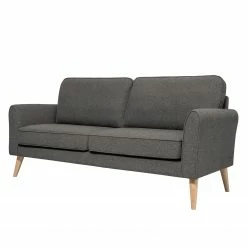 Mørteens Sofa Larisa (2-Sitzer) - Webstoff - Dunkelgrau