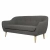Mørteens Sofa Lamia (2,5-Sitzer) - Webstoff - Dunkelgrau
