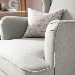 Jack & Alice Ohrensessel Limeri - Filz Blix: Hellgrau - Ohne Hocker -Wohnzimmermöbel boutique en ligne 1000127969 200513 12344700010 DETAILS P000000001000127969