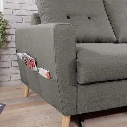 Mørteens Ecksofa Sola II - Webstoff - Grau - Ottomane davorstehend rechts - Schlaffunktion 34 Mørteens Ecksofa Sola II - Webstoff - Grau - Ottomane davorstehend rechts - Schlaffunktion -Wohnzimmermöbel boutique en ligne 1000128696 210614 18411201208 DETAILS P000000001000128696