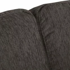 Wohnlandschaft Fiesta I - Strukturstoff - Dunkelgrau - Longchair davorstehend rechts / Ottomane links -Wohnzimmermöbel boutique en ligne 1000128868 211015 15511200547 DETAILS P000000001000128868