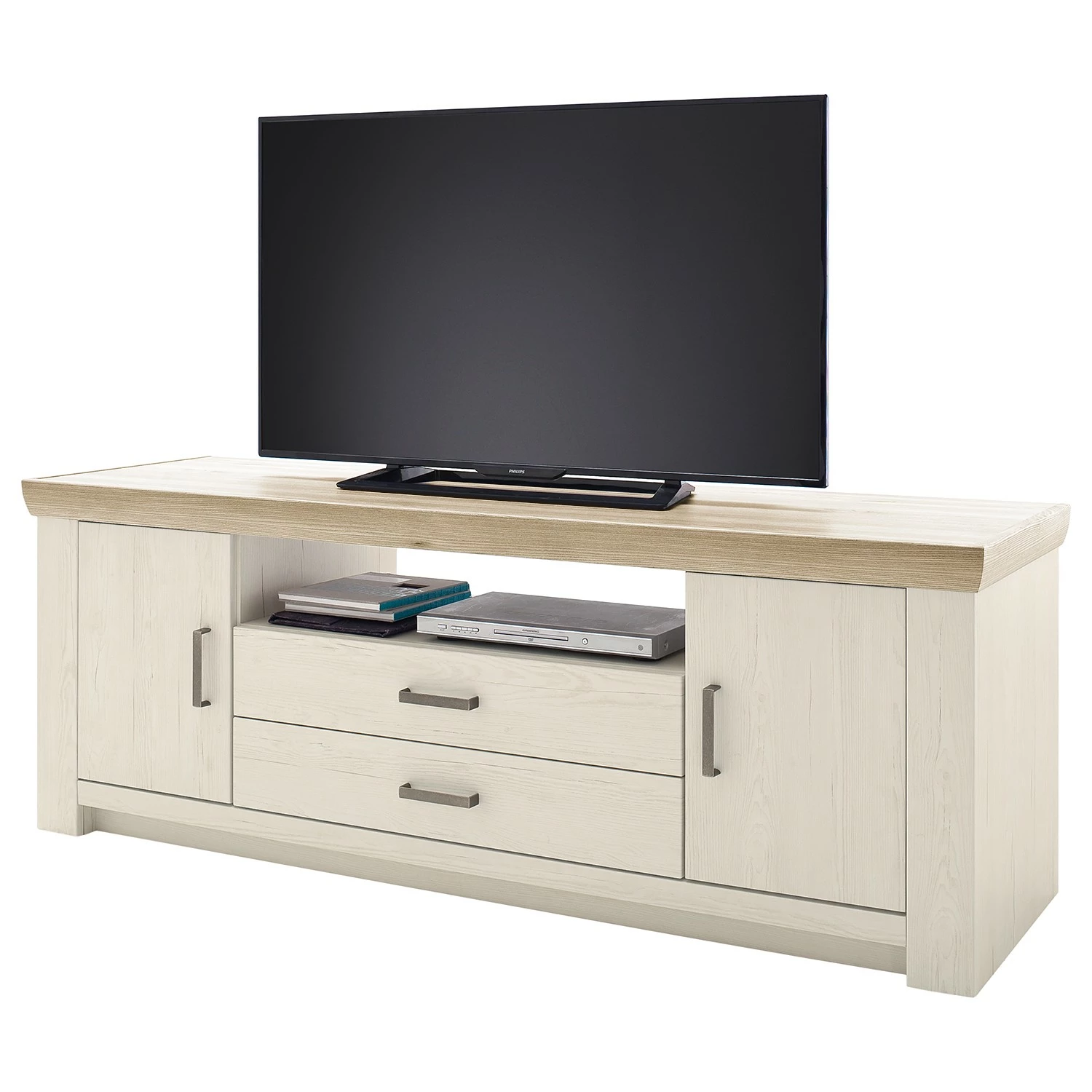 Ridgevalley TV-Lowboard Pontile II - Pinie Aurelio Dekor / Eiche Nelson Dekor 1 Ridgevalley TV-Lowboard Pontile II - Pinie Aurelio Dekor / Eiche Nelson Dekor