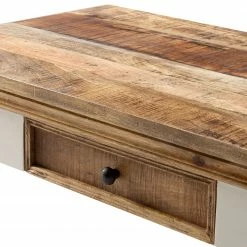 Maison Belfort Couchtisch Newhaven - Mango massiv - Mango / Weiß -Wohnzimmermöbel boutique en ligne 1000128950 190311 11124100007 GALLERYIMAGES P000000001000128950