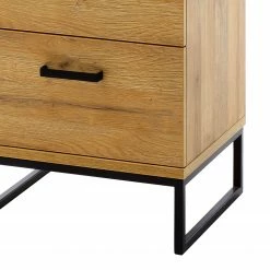 Red Living Kommode Krokby III - Eiche Grandson Dekor / Schwarz -Wohnzimmermöbel boutique en ligne 1000129136 200811 14085801371 DETAILS P000000001000129136