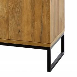 Red Living Kommode Krokby II - Eiche Grandson Dekor / Schwarz -Wohnzimmermöbel boutique en ligne 1000129146 200811 14093901410 DETAILS P000000001000129146