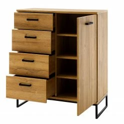 Red Living Kommode Krokby IV - Eiche Grandson Dekor / Schwarz 8 Red Living Kommode Krokby IV - Eiche Grandson Dekor / Schwarz -Wohnzimmermöbel boutique en ligne 1000129147 200811 14094301414 DETAILS P000000001000129147