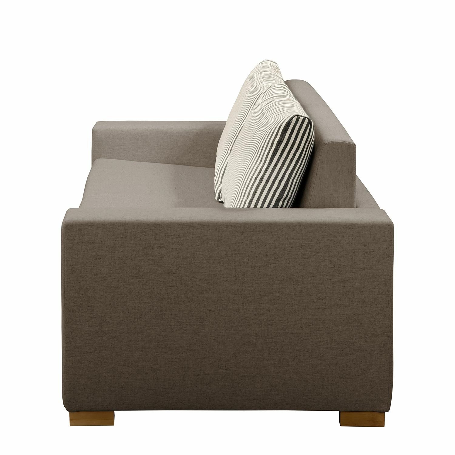 Maison Belfort Schlafsofa Latina XV - Webstoff - Taupe - Breite: 150 cm 4 Maison Belfort Schlafsofa Latina XV - Webstoff - Taupe - Breite: 150 cm – Bild 4