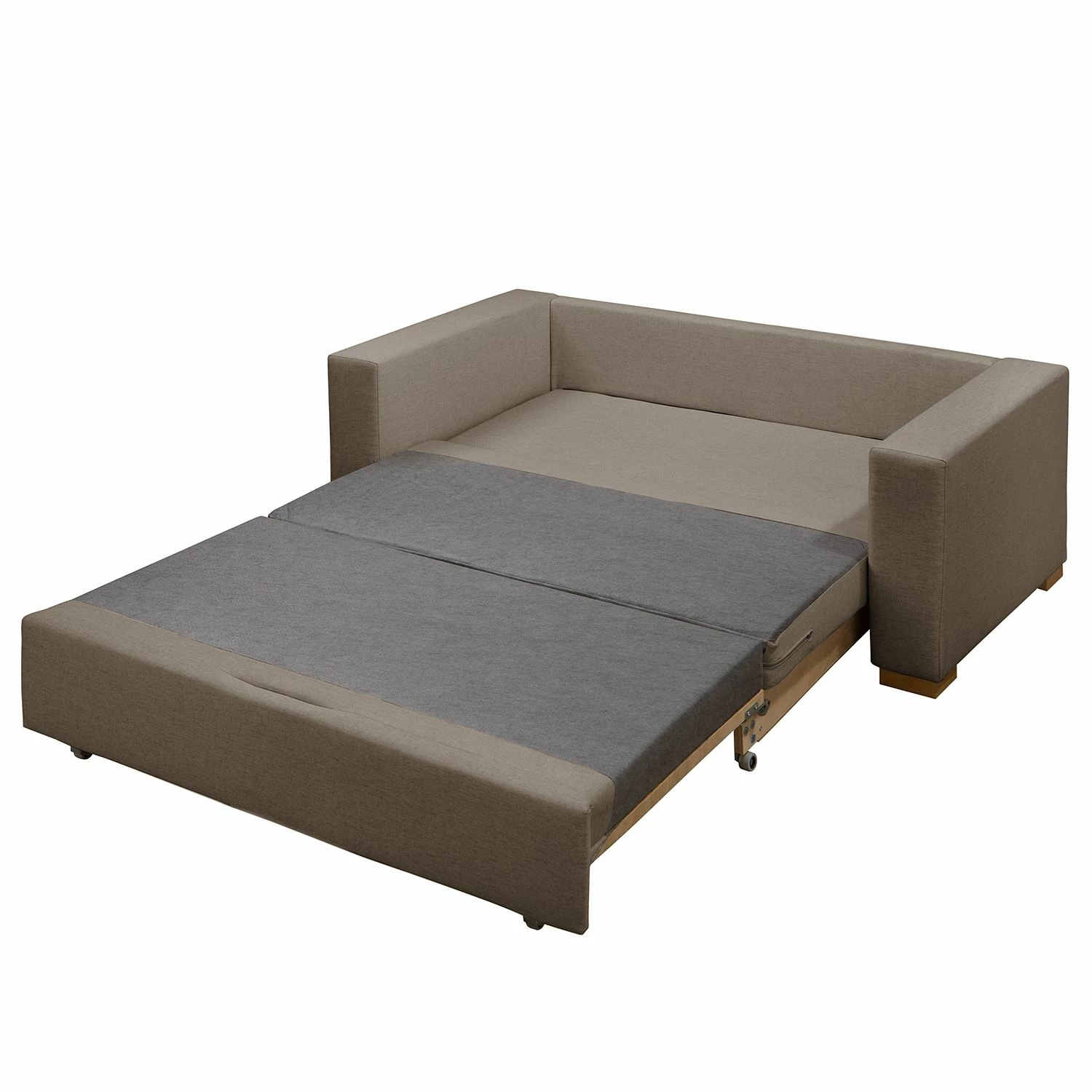 Maison Belfort Schlafsofa Latina XV - Webstoff - Taupe - Breite: 150 cm 8 Maison Belfort Schlafsofa Latina XV - Webstoff - Taupe - Breite: 150 cm – Bild 8