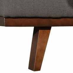 Mørteens Sessel Billund II (mit Hocker) - Strukturstoff - Dunkelgrau -Wohnzimmermöbel boutique en ligne 1000130370 180904 170855177 GALLERYIMAGES P000000001000130370