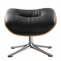 Studio Copenhagen Polsterhocker Anderson I - Echtleder Neka: Schwarz - Chrom glänzend - Nussbaum 10 Studio Copenhagen Polsterhocker Anderson I - Echtleder Neka: Schwarz - Chrom glänzend - Nussbaum -Wohnzimmermöbel boutique en ligne 1000131495 181205 11341400117 GALLERYIMAGES P000000001000131495