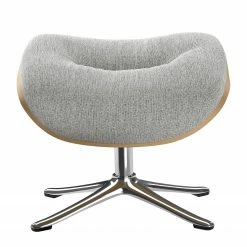 Studio Copenhagen Polsterhocker Anderson II - Webstoff Saia: Hellgrau - Chrom glänzend - Eiche 10 Studio Copenhagen Polsterhocker Anderson II - Webstoff Saia: Hellgrau - Chrom glänzend - Eiche -Wohnzimmermöbel boutique en ligne 1000131537 181212 16504600291 GALLERYIMAGES P000000001000131537