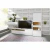 Now! by hülsta Wohnwand hülsta now easy III (4-teilig) - Lack Reinweiß / Natureiche