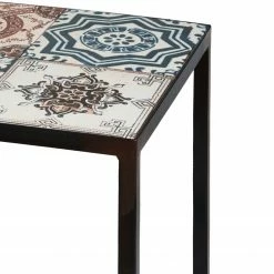 Red Living Beistelltisch Almaraz - Keramik / Stahl - Mehrfarbig -Wohnzimmermöbel boutique en ligne 1000131879 180919 09344006 GALLERYIMAGES P000000001000131879