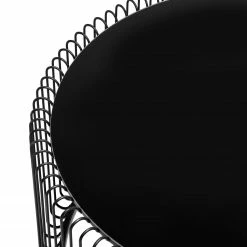 Kare Design Couchtisch Wire (2er-Set) - Glas / Stahl - Schwarz -Wohnzimmermöbel boutique en ligne 1000132043 181017 11370743 GALLERYIMAGES P000000001000132043