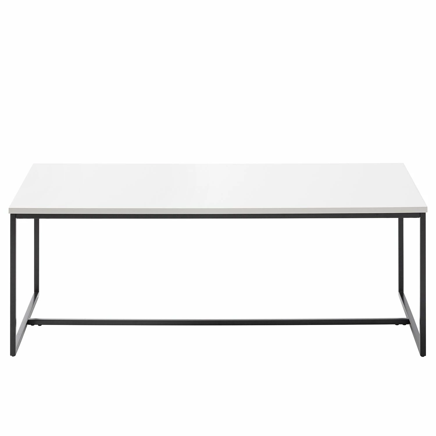 Fredriks Couchtisch Zaddy - Weiß / Schwarz 5 Fredriks Couchtisch Zaddy - Weiß / Schwarz – Bild 5
