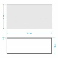 Fredriks Couchtisch Zaddy - Weiß / Schwarz 27 Fredriks Couchtisch Zaddy - Weiß / Schwarz -Wohnzimmermöbel boutique en ligne 1000134651 190925 15560700001 SKETCH DETAILS P000000001000134651 sketch