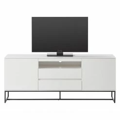 Fredriks TV-Lowboard Zaddy I - Weiß / Schwarz -Wohnzimmermöbel boutique en ligne 1000134688 190524 08011400008 GALLERYIMAGES P000000001000134688