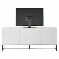 Fredriks TV-Lowboard Zaddy I - Weiß / Schwarz -Wohnzimmermöbel boutique en ligne 1000134688 190524 08011500010 GALLERYIMAGES P000000001000134688