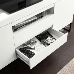 Fredriks TV-Lowboard Zaddy I - Weiß / Schwarz -Wohnzimmermöbel boutique en ligne 1000134688 210426 15152800008 DETAILS P000000001000134688