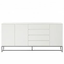 Fredriks Sideboard Zaddy I - Weiß / Schwarz -Wohnzimmermöbel boutique en ligne 1000134689 210426 13542800015 DETAILS P000000001000134689