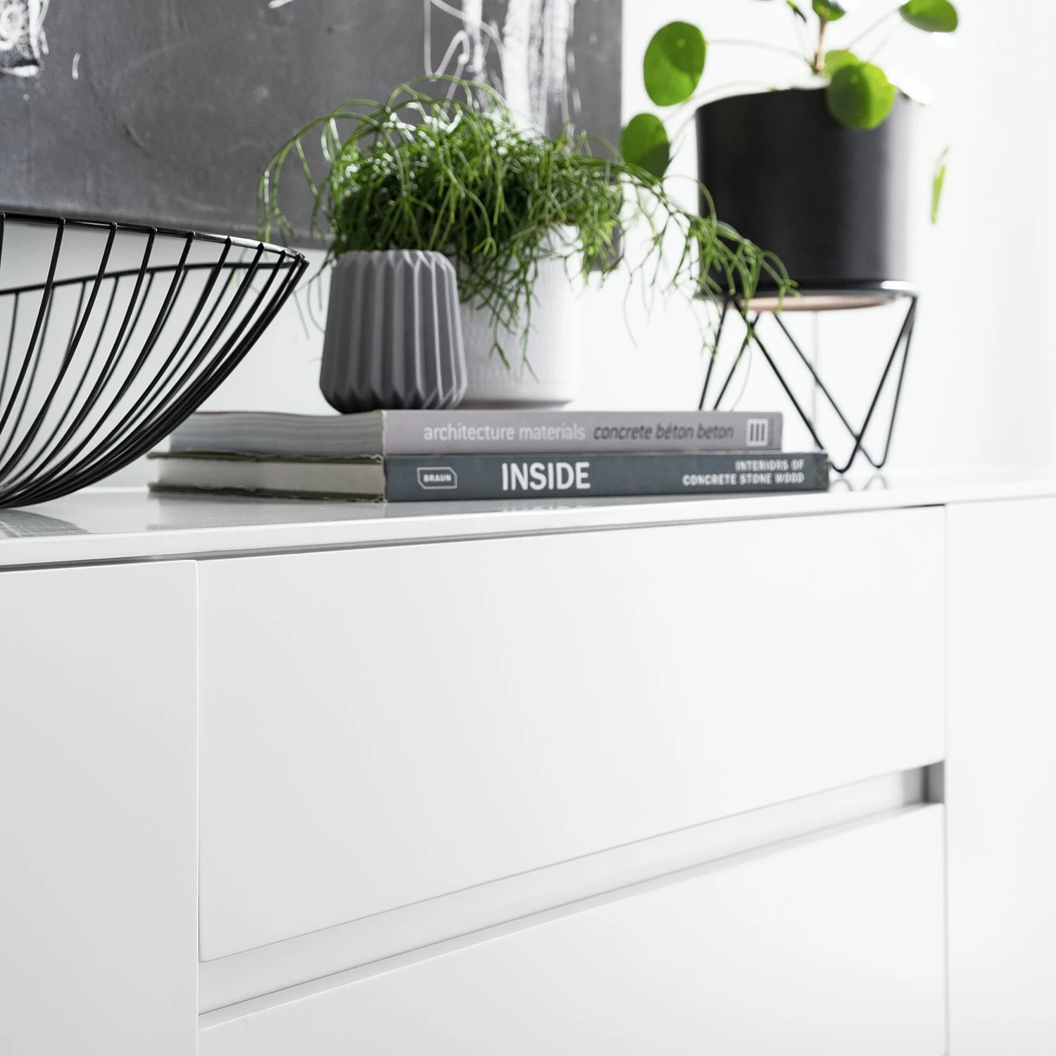 Fredriks Sideboard Zaddy II - Weiß 5 Fredriks Sideboard Zaddy II - Weiß – Bild 5