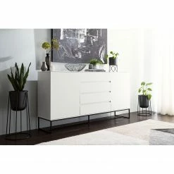 Fredriks Sideboard Zaddy II - Weiß 42 Fredriks Sideboard Zaddy II - Weiß -Wohnzimmermöbel boutique en ligne 1000134696 210426 15154100015 MOOD DETAILS P000000001000134696 mood