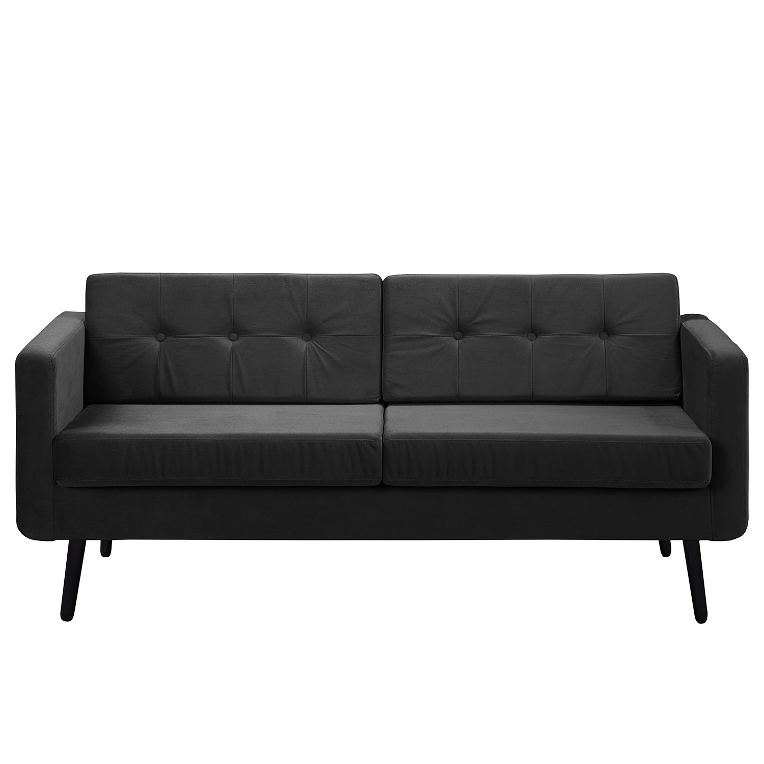 Norrwood Polstergarnitur Croom I (3-2) - Microfaser - Samt Krysia: Dunkelgrau 14 Norrwood Polstergarnitur Croom I (3-2) - Microfaser - Samt Krysia: Dunkelgrau – Bild 14