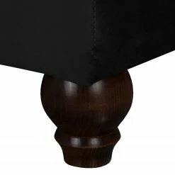 Jack & Alice Polsterhocker Solita - Samt - Schwarz -Wohnzimmermöbel boutique en ligne 1000135655 181018 163002403 GALLERYIMAGES P000000001000135655