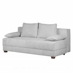 Fredriks Boxspring-Schlafsofa Dingo I Webstoff - Kies