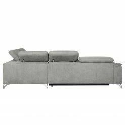 Loftscape Ecksofa Astoria - Webstoff - Grau - Ottomane davorstehend rechts -Wohnzimmermöbel boutique en ligne 1000136023 181024 123045345 GALLERYIMAGES P000000001000136023